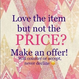 Make me an offer 🌞🌸✨💗🌞